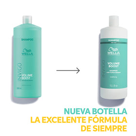 Invigo Champú Wella Invigo - Champú VOLUME BOOST cabello fino y sin volumen 1000 ml Roberta Beauty Club Tienda Online Productos de Peluqueria