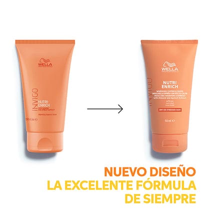 Invigo Tratamiento Wella Invigo Mascarilla de Calor Hidratación Express NUTRI-ENRICH (Warming -Express) 150 ml Roberta Beauty Club Tienda Online Productos de Peluqueria