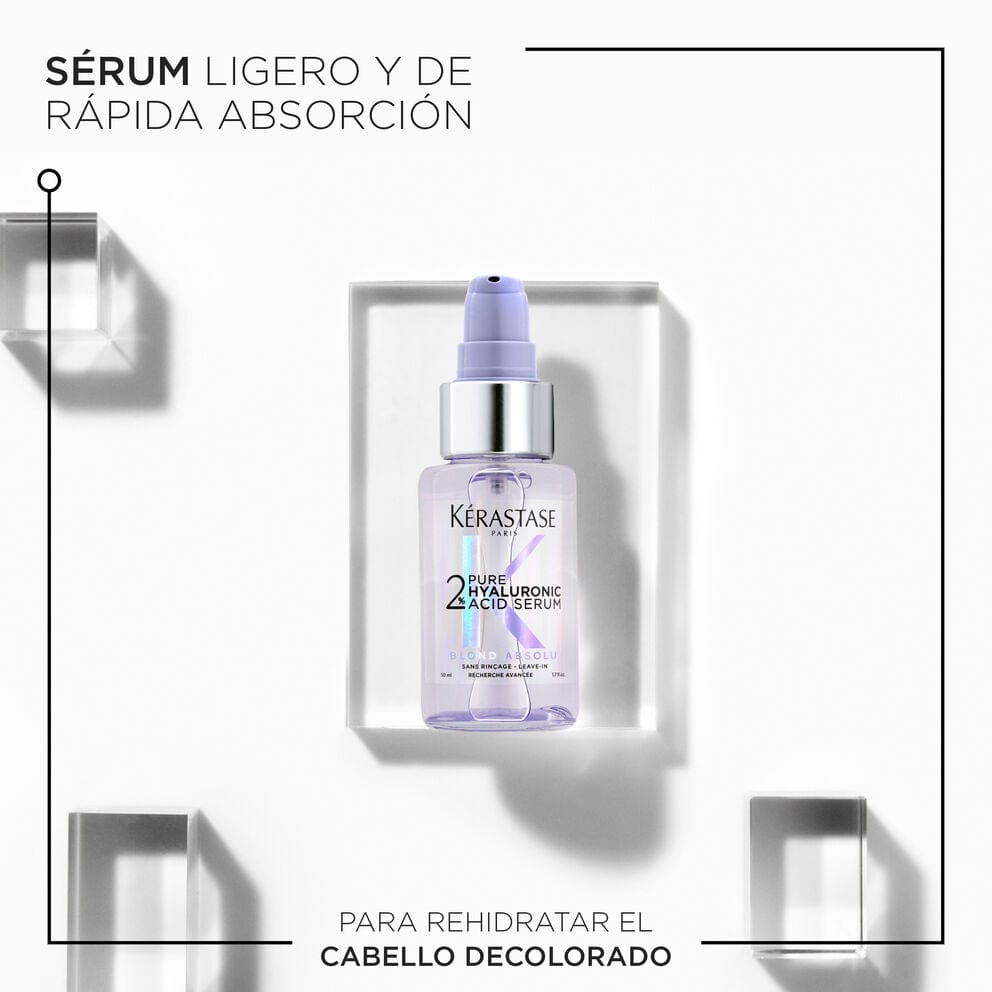 KÉRASTASE Aceite Capilar BLOND ABSOLU 2% Pure Hyaluronic Acid Serum - 50 ml Roberta Beauty Club Tienda Online Productos de Peluqueria