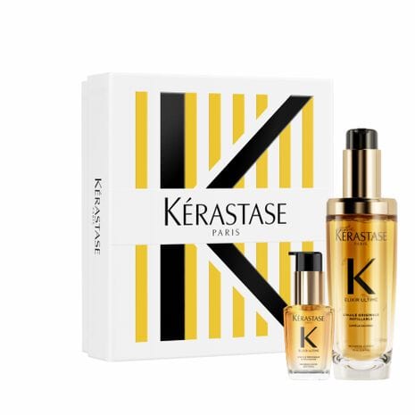 KÉRASTASE Aceite Capilar KERASTASE Cofre  ELIXIR ULTIME Aceite Recargable 75ml + Mini Aceite 30ml Roberta Beauty Club Tienda Online Productos de Peluqueria