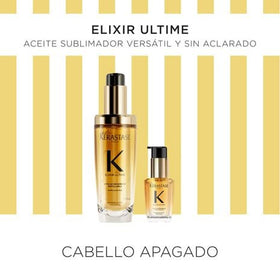KÉRASTASE Aceite Capilar KERASTASE Cofre  ELIXIR ULTIME Aceite Recargable 75ml + Mini Aceite 30ml Roberta Beauty Club Tienda Online Productos de Peluqueria