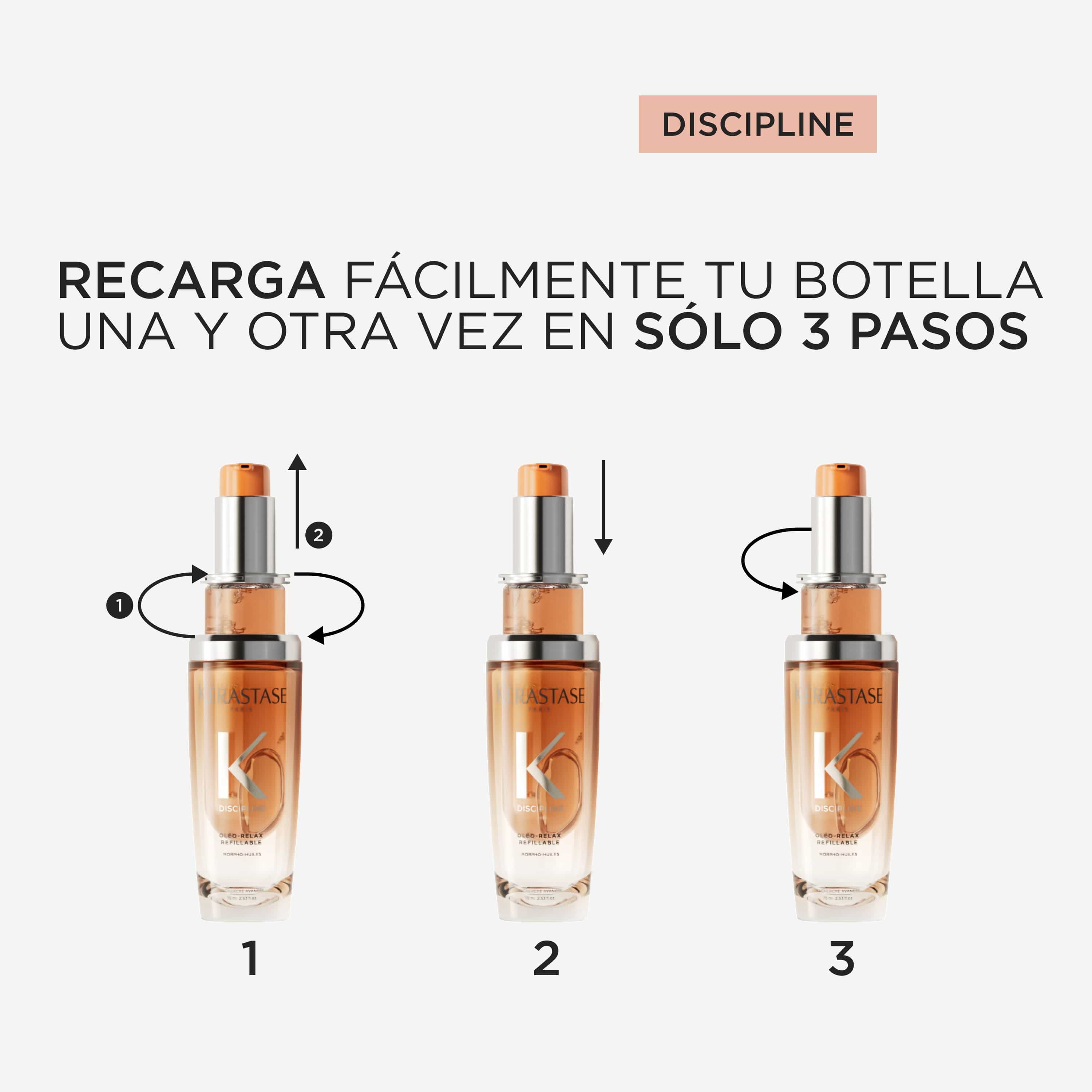KERASTASE DISCIPLINE Óleo Oleo-Relax Recarregável 75ml – ROBERTA