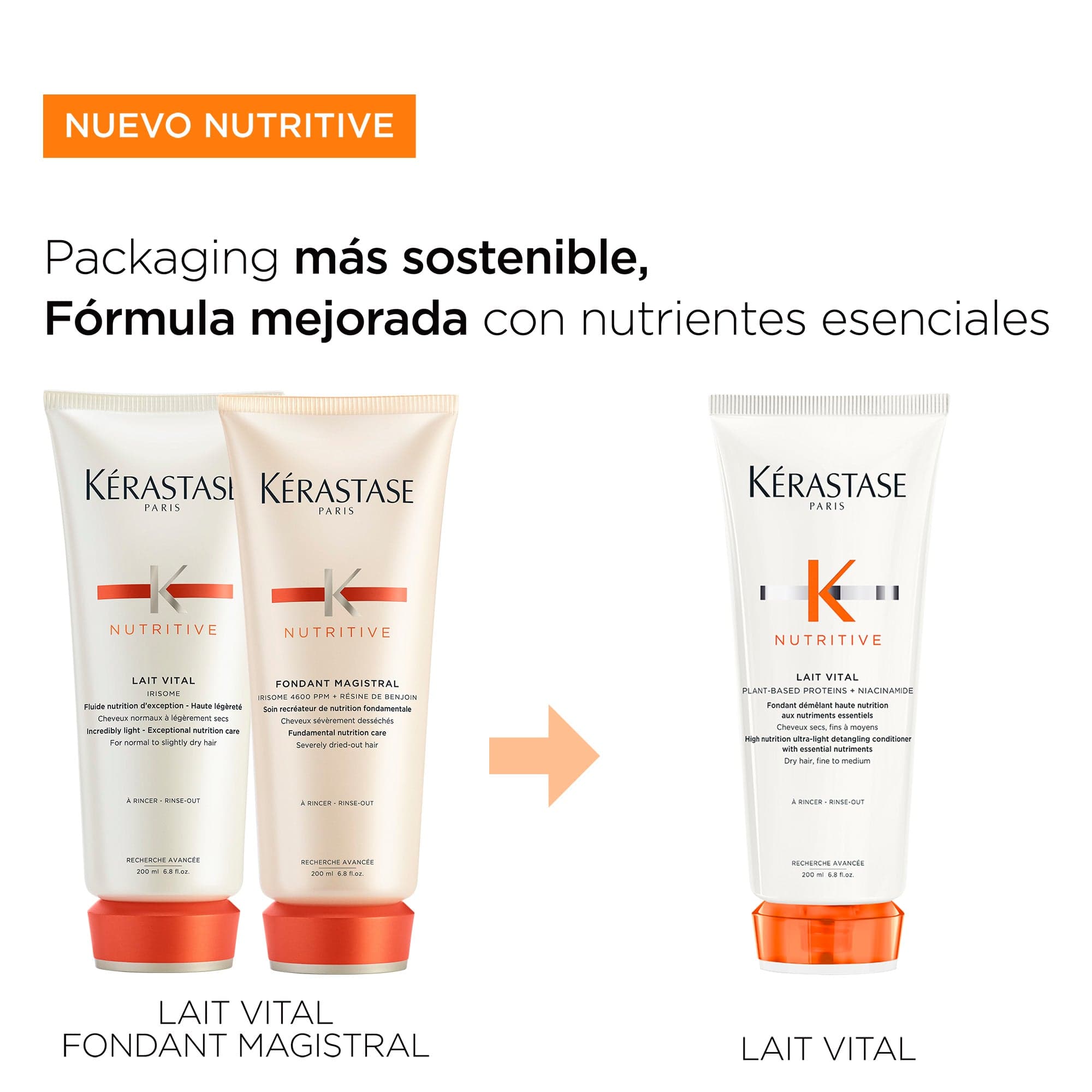 KÉRASTASE Acondicionador KERASTASE NUTRITIVE Lait Vital Acondicionador 200ml Roberta Beauty Club Tienda Online Productos de Peluqueria