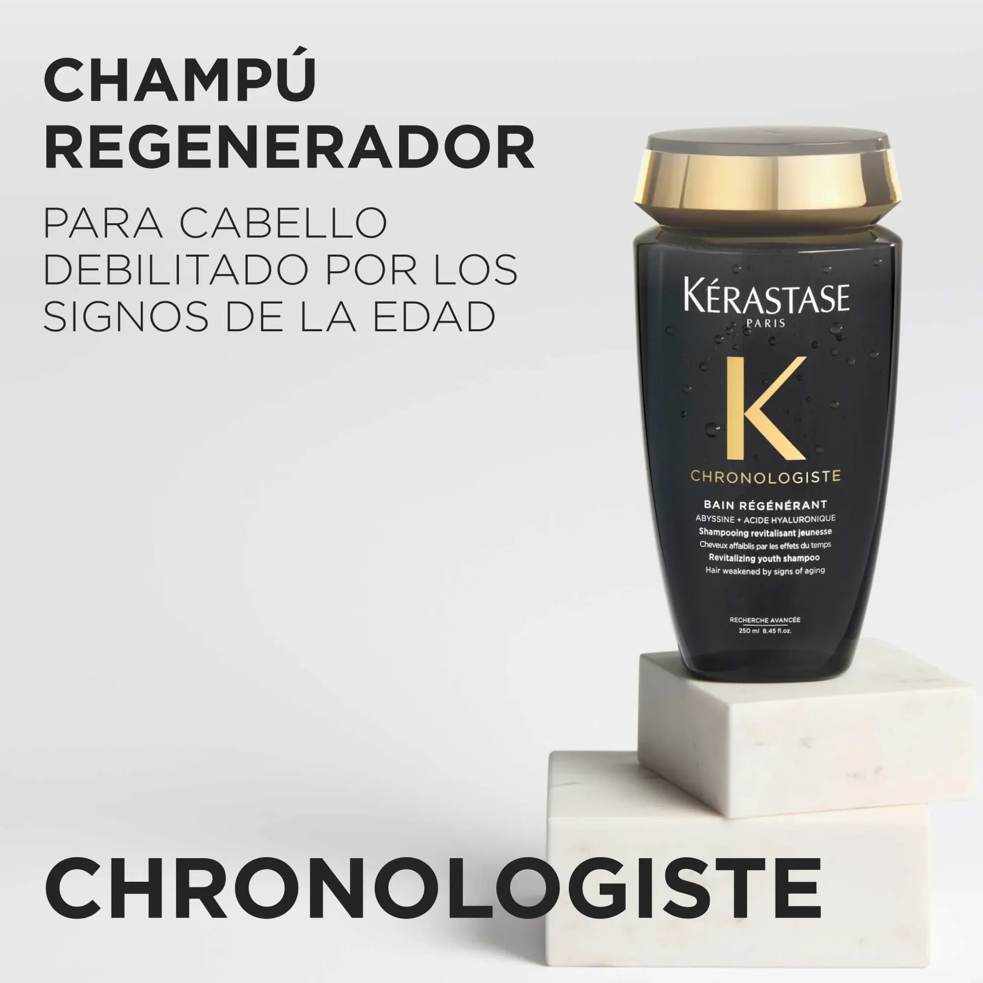 KÉRASTASE Champú CHRONOLOGISTE Bain Régénérant Champú 500ml Roberta Beauty Club Tienda Online Productos de Peluqueria