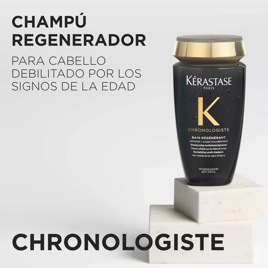KÉRASTASE Champú CHRONOLOGISTE Bain Régénérant Champú 500ml Roberta Beauty Club Tienda Online Productos de Peluqueria