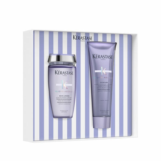 KÉRASTASE Champú KERASTASE Cofre BLOND ABSOLU Champú 250ml + Acondicionador 250ml Roberta Beauty Club Tienda Online Productos de Peluqueria