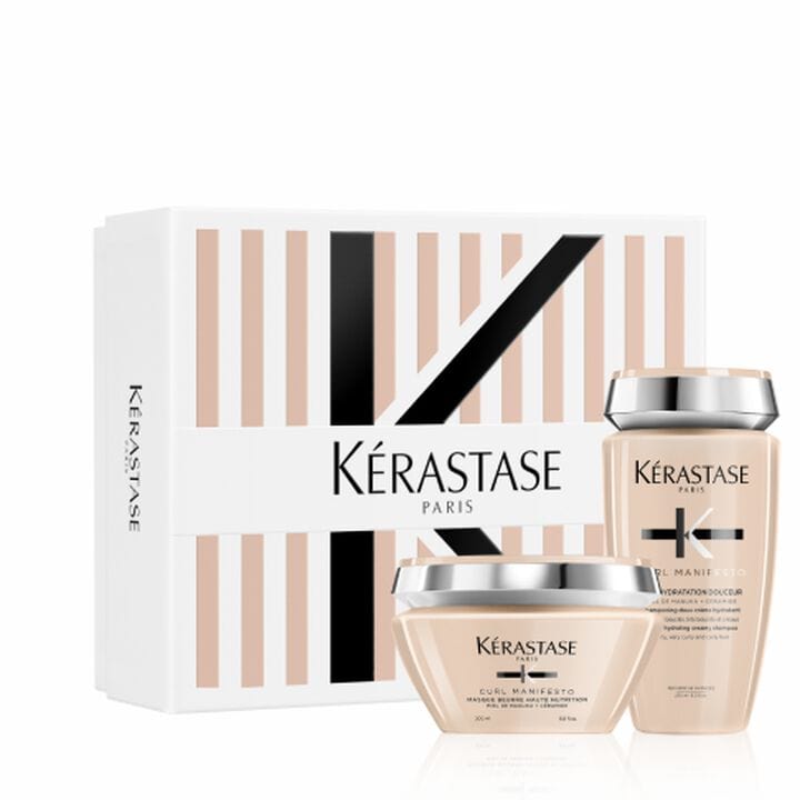KÉRASTASE Champú KERASTASE Cofre Curl Manifesto Champú 250ml + Mascarilla 200mL Roberta Beauty Club Tienda Online Productos de Peluqueria