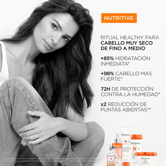 KÉRASTASE Champú KERASTASE NUTRITIVE Bain Satin Riche Champú 250ml Roberta Beauty Club Tienda Online Productos de Peluqueria