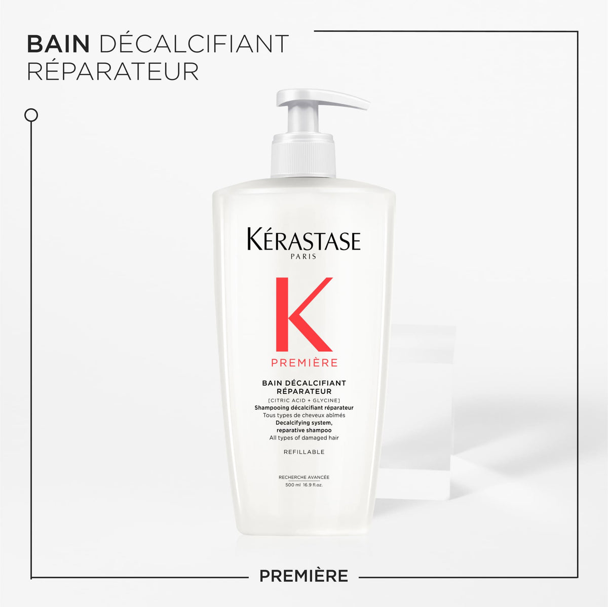 KÉRASTASE Champú KERASTASE PREMIERE Bain Décalcifiant Réparateur  500ml Roberta Beauty Club Tienda Online Productos de Peluqueria