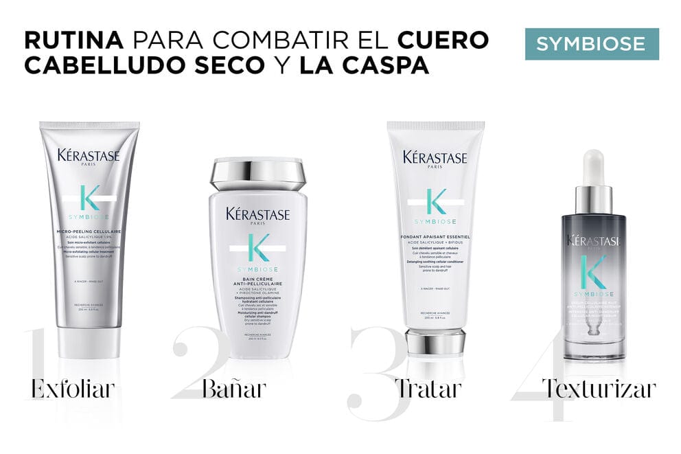 KÉRASTASE Champú KERASTASE SYMBIOSE Bain Creme Anti- Pelliculaire Champú 250 ml Roberta Beauty Club Tienda Online Productos de Peluqueria