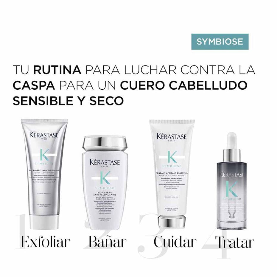 KÉRASTASE Champú KERASTASE SYMBIOSE Fondant Apaisant Essentiel Acondicionador Calmante 200 ml Roberta Beauty Club Tienda Online Productos de Peluqueria