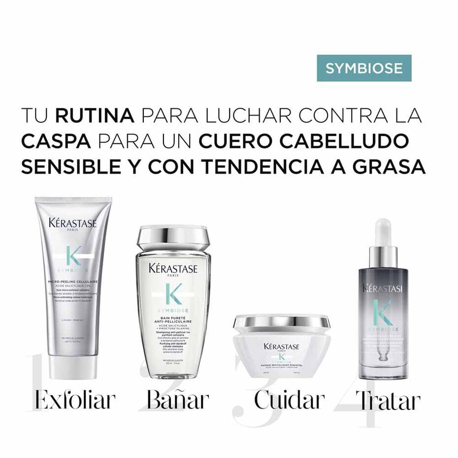 KÉRASTASE Champú KERASTASE SYMBIOSE Micro Peeling Cellulaire 200 ml Roberta Beauty Club Tienda Online Productos de Peluqueria