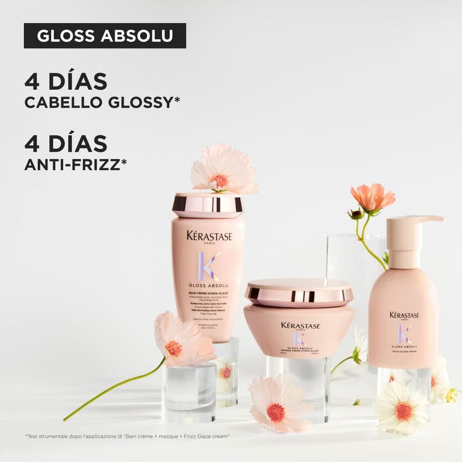 KÉRASTASE Mascarilla KERASTASE GLOSS ABSOLU Mascarilla Crème Hydra-Glaze 200 ml Roberta Beauty Club Tienda Online Productos de Peluqueria