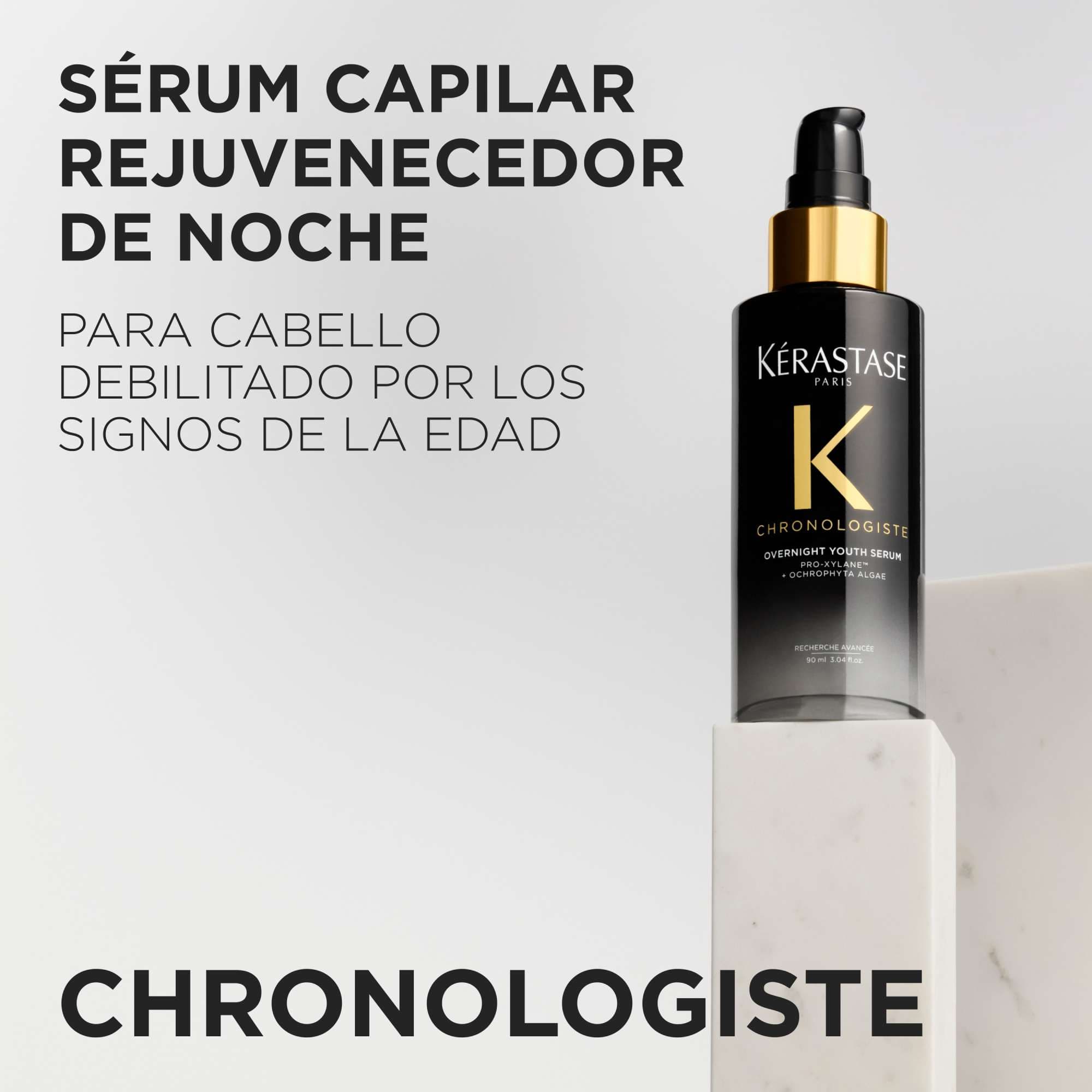 KÉRASTASE Sérum Kérastase CHRONOLOGISTE Overnight Youth Sérum 90ml Roberta Beauty Club Tienda Online Productos de Peluqueria