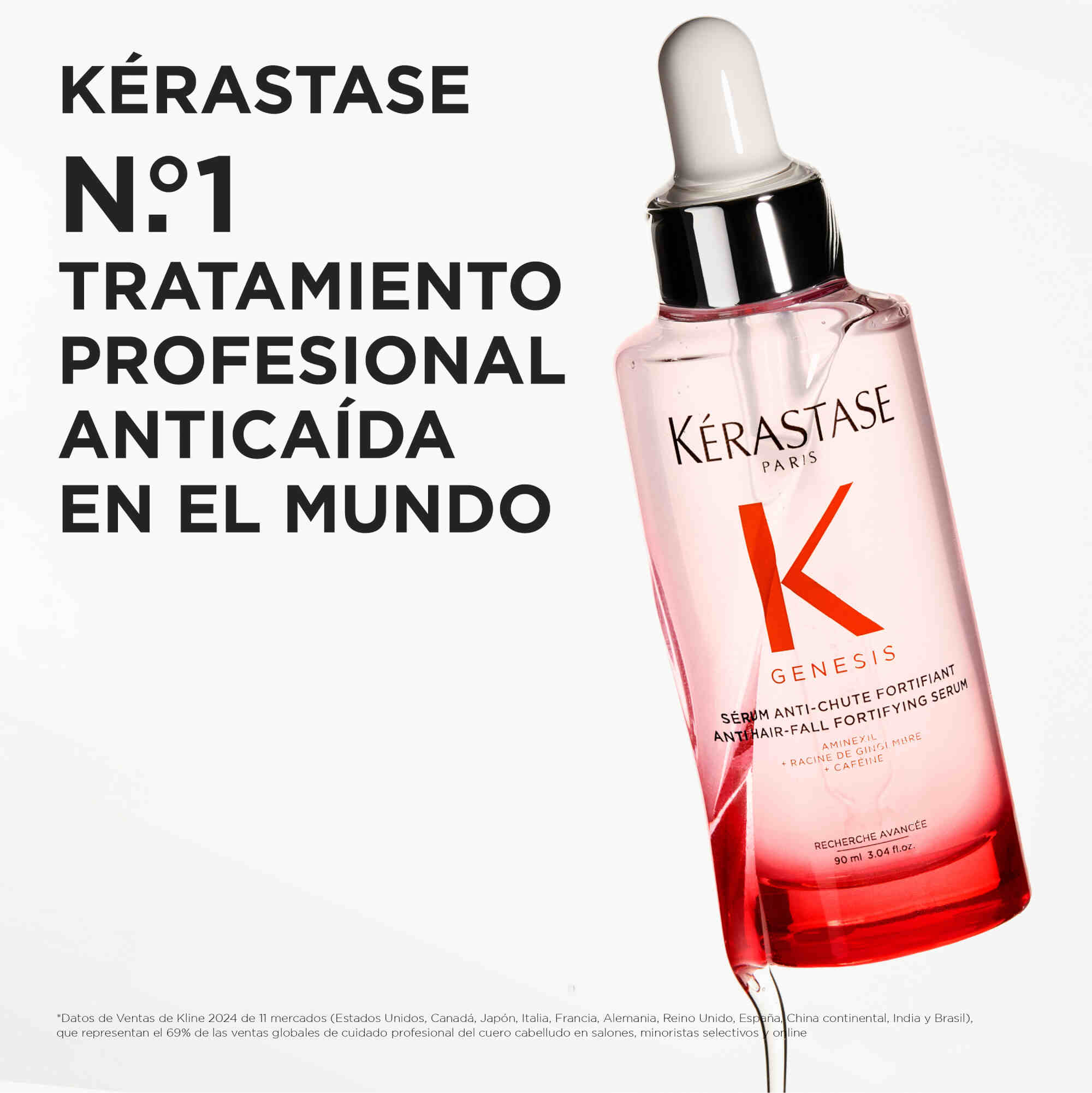 KÉRASTASE Tratamiento GENESIS Sérum Anti-Caída Fortifiant 90 Ml Roberta Beauty Club Tienda Online Productos de Peluqueria