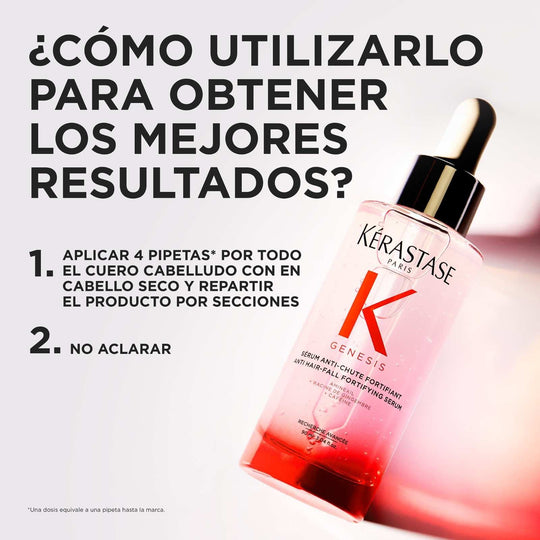 KÉRASTASE Tratamiento GENESIS Sérum Anti-Caída Fortifiant 90 Ml Roberta Beauty Club Tienda Online Productos de Peluqueria