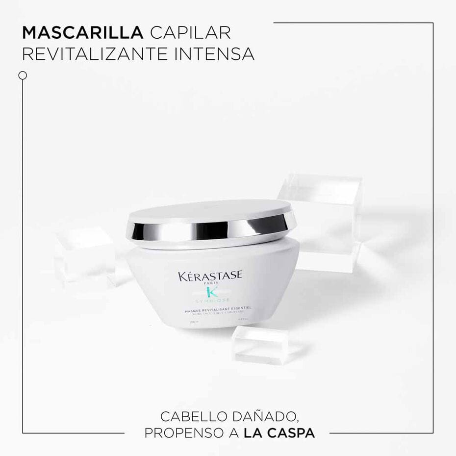 KÉRASTASE Tratamiento KERASTASE SYMBIOSE Masque Revitalisant Essentiel 200 ml Roberta Beauty Club Tienda Online Productos de Peluqueria