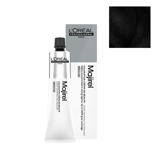 L'Oréal Professionnel Hair Color Tinte Majirel 1 - 60ml | Negro - L'Oréal Professionnel Roberta Beauty Club Tienda Online Productos de Peluqueria