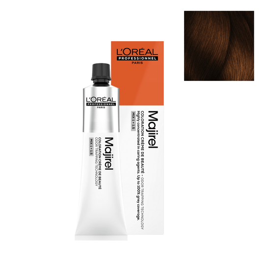 L'Oréal Professionnel Hair Color Tinte Majirel 4.45 - 60ml | Castaño Cobrizo Caoba - L'Oréal Professionnel Roberta Beauty Club Tienda Online Productos de Peluqueria