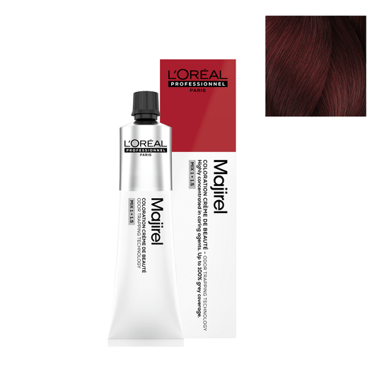 L'Oréal Professionnel Hair Color Tinte Majirel 5.60 - 60ml | Castaño Claro Rojizo Intenso - L'Oréal Professionnel Roberta Beauty Club Tienda Online Productos de Peluqueria
