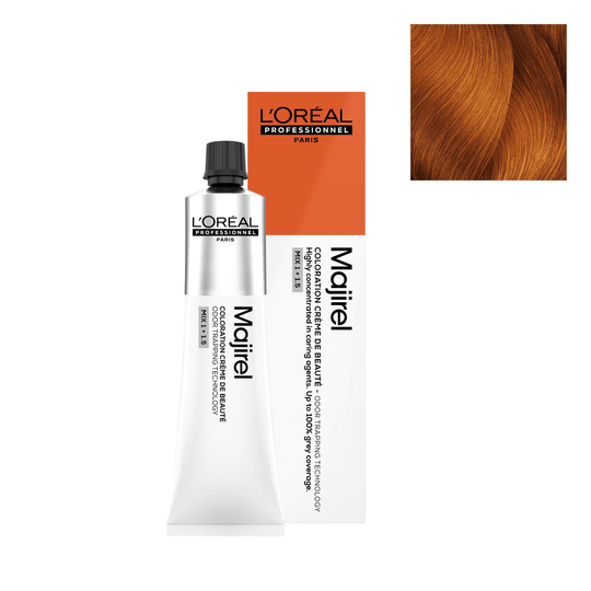 L'Oréal Professionnel Hair Color Tinte Majirel 7.43 - 60ml | Rubio Cobrizo Dorado - L'Oréal Professionnel Roberta Beauty Club Tienda Online Productos de Peluqueria
