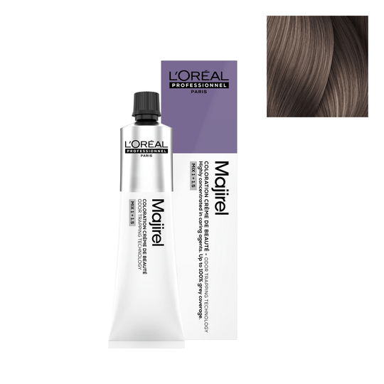 L'Oréal Professionnel Hair Color Tinte Majirel 8.21 - 60ml | Rubio Claro Irisado Ceniza - L'Oréal Professionnel Roberta Beauty Club Tienda Online Productos de Peluqueria