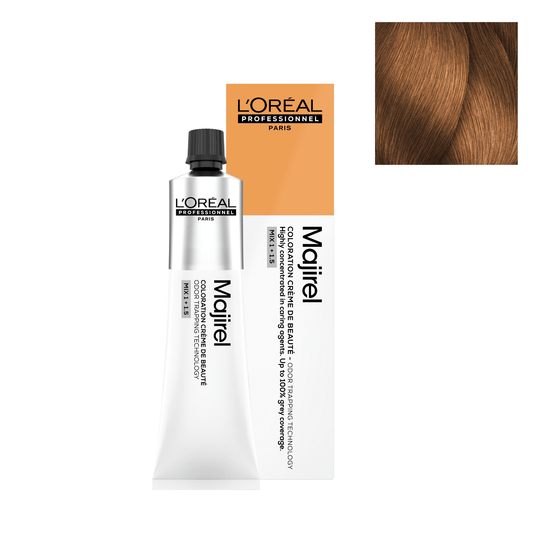 L'Oréal Professionnel Hair Color Tinte Majirel 8.34 - 60ml | Rubio Claro Dorado Cobrizo - L'Oréal Professionnel Roberta Beauty Club Tienda Online Productos de Peluqueria