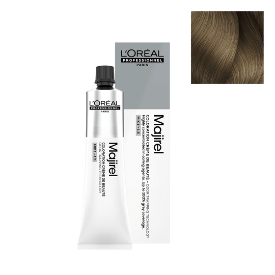 L'Oréal Professionnel Hair Color Tinte Majirel 8 - 60ml | Rubio Claro - L'Oréal Professionnel Roberta Beauty Club Tienda Online Productos de Peluqueria