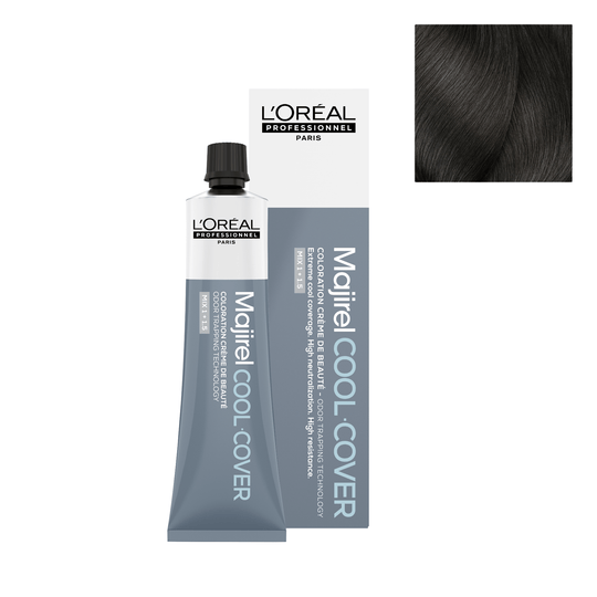 L'Oréal Professionnel Hair Color Tinte Majirel  Cool Cover 5 - 60ml | Castaño Claro - L'Oréal Professionnel Roberta Beauty Club Tienda Online Productos de Peluqueria