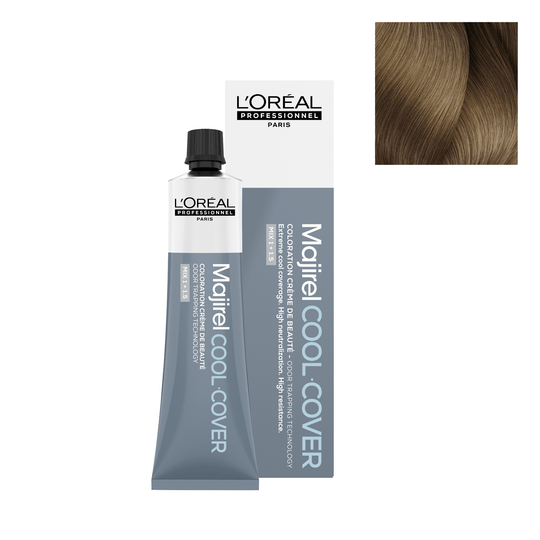 L'Oréal Professionnel Hair Color Tinte Majirel Cool Cover 8 - 60ml | Rubio Claro - L'Oréal Professionnel Roberta Beauty Club Tienda Online Productos de Peluqueria
