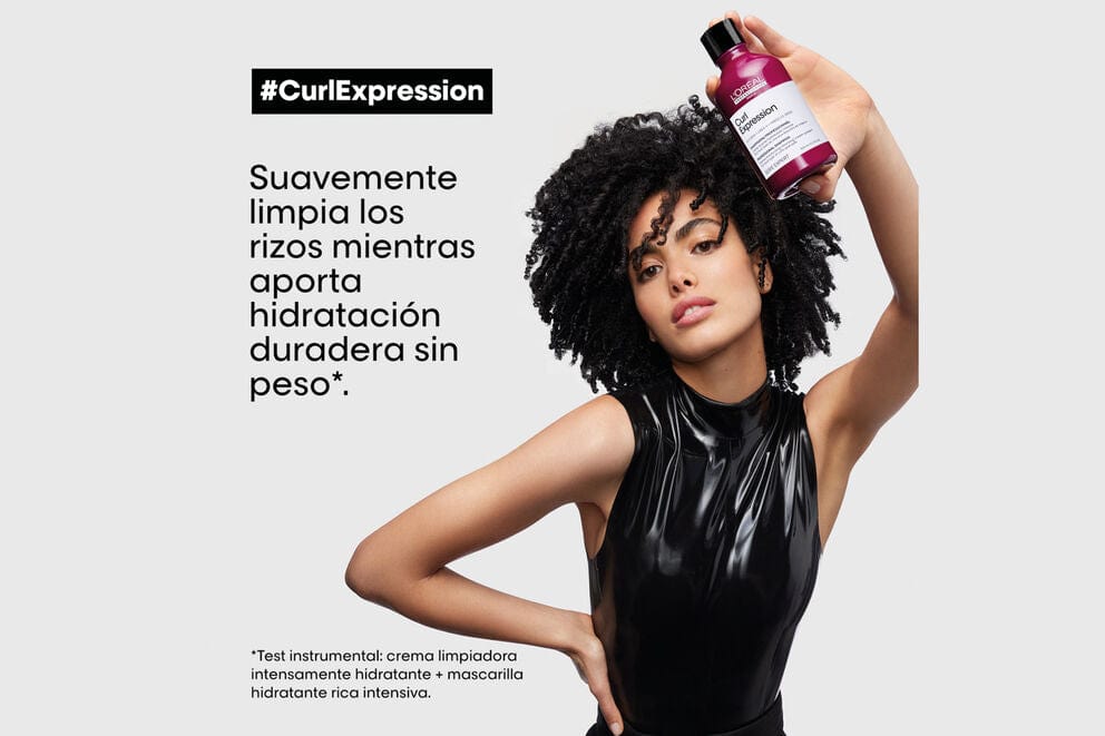 L'Oréal Professionnel Shampoo L'OREAL SERIE EXPERT CURL EXPRESSION Champú Crema Limpiadora Intensamente Hidratante 300ml Roberta Beauty Club Tienda Online Productos de Peluqueria