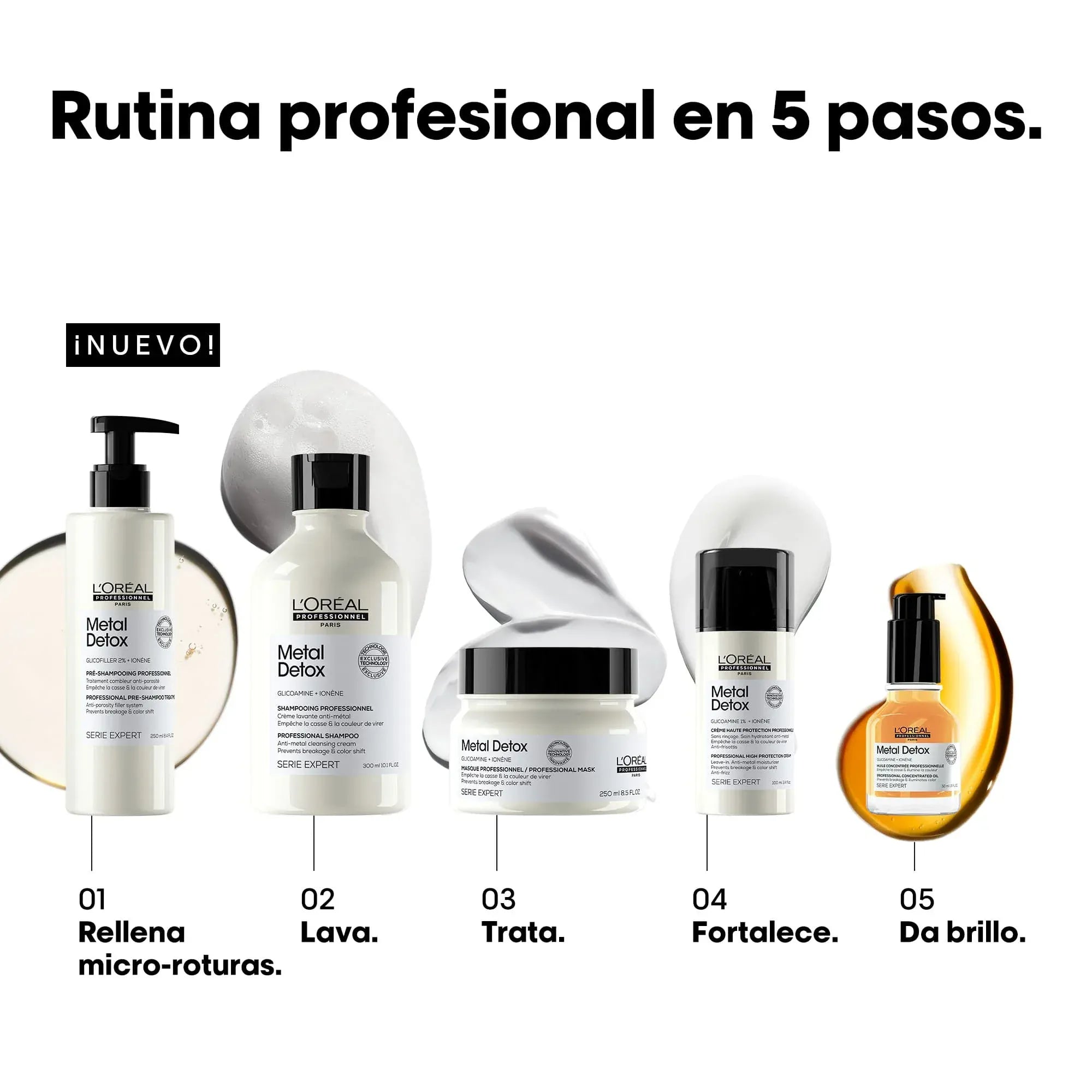 L'Oréal Professionnel Tratamiento Crema Metal Detox 100ml Roberta Beauty Club Tienda Online Productos de Peluqueria
