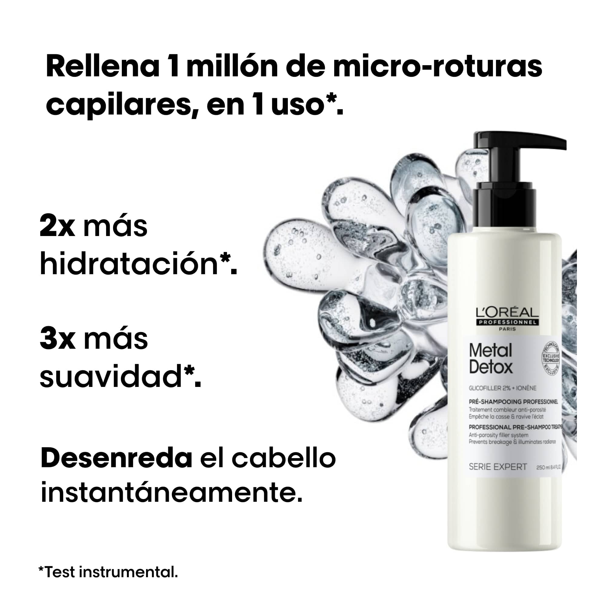 L'Oréal Professionnel Tratamiento Tratamiento Pre-Champú Metal Detox 250ml Roberta Beauty Club Tienda Online Productos de Peluqueria