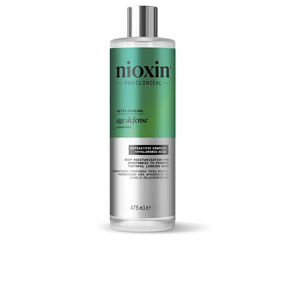 Nioxin Acondicionador Nioxin AGE DEFENSE Acondicionador Anti Envejecimiento 475ml Roberta Beauty Club Tienda Online Productos de Peluqueria