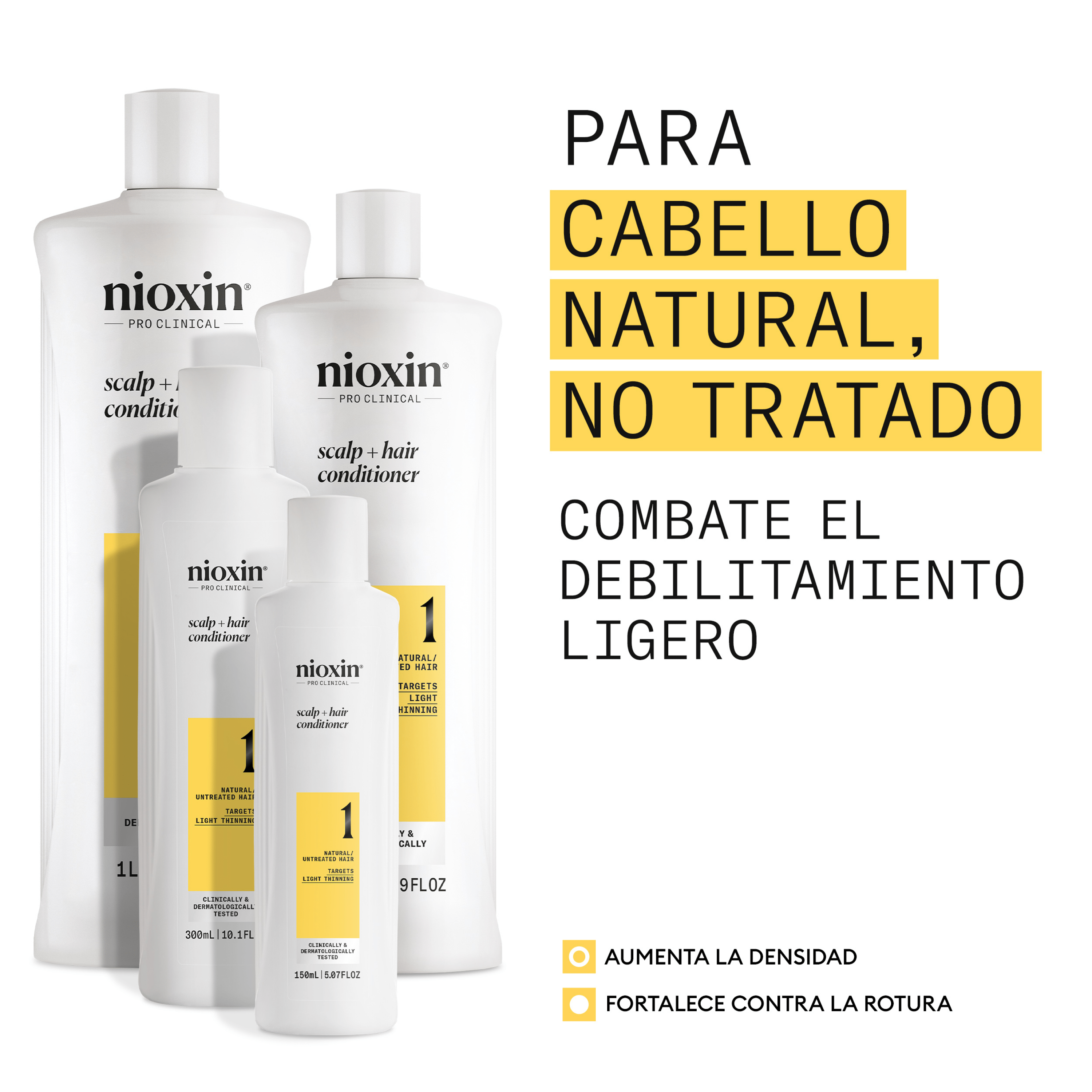 Nioxin Acondicionador SYSTEM 1 SCALP THERAPY Acondicionador Step 2 Cabello Natural 1000ml Roberta Beauty Club Tienda Online Productos de Peluqueria