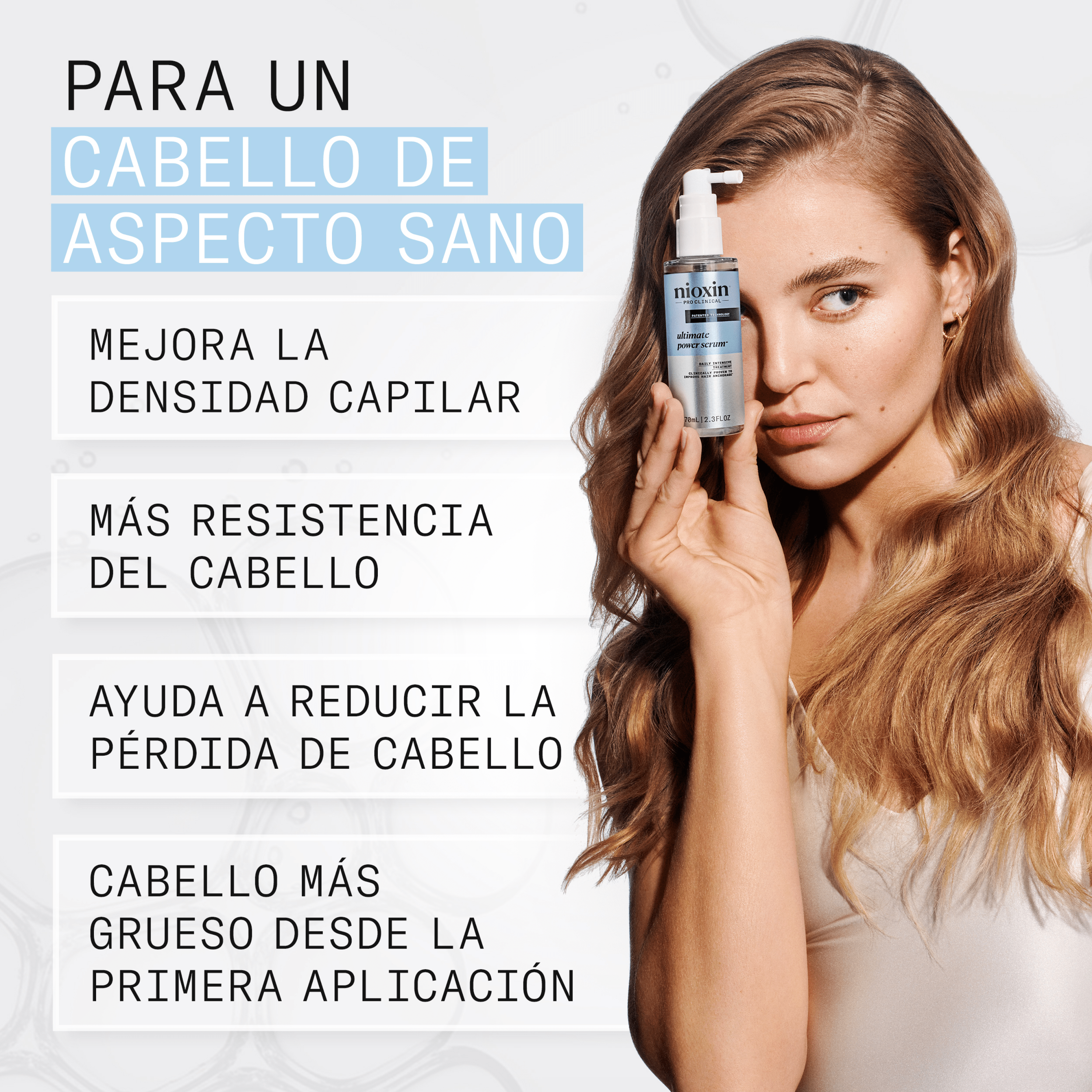 Nioxin Tratamiento INTENSIVE DAY TREATMENT Anti Hair Loss Serum 70ml Roberta Beauty Club Tienda Online Productos de Peluqueria