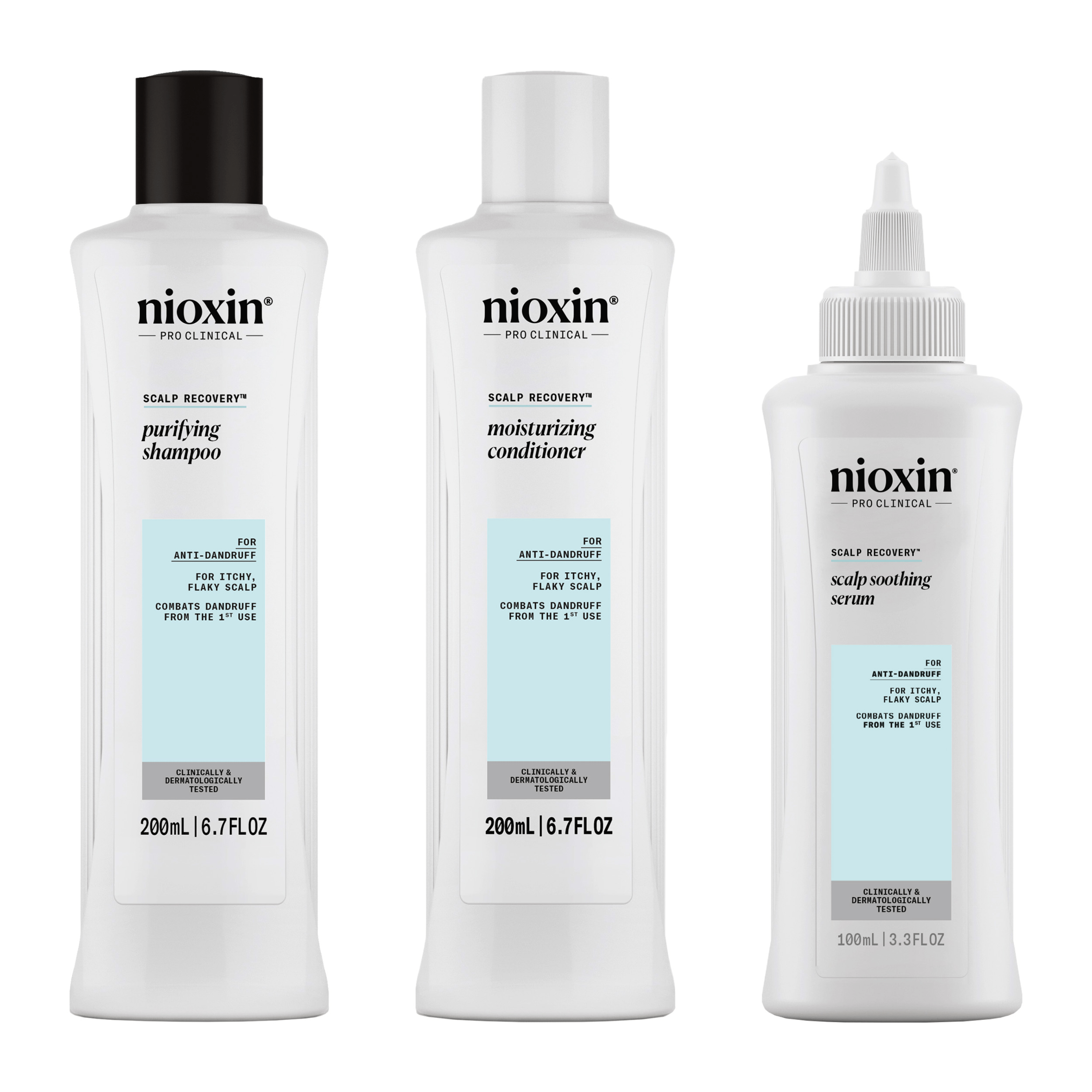 Nioxin Tratamiento SYSTEM Kit SCALP RECOVERY Champú 200ml + Acondicionador 200ml + Tratamiento 100ml Roberta Beauty Club Tienda Online Productos de Peluqueria