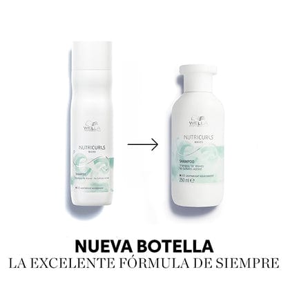 Nutricurls Champú Wella NUTRICURLS Shampoo Waves 250ml Roberta Beauty Club Tienda Online Productos de Peluqueria