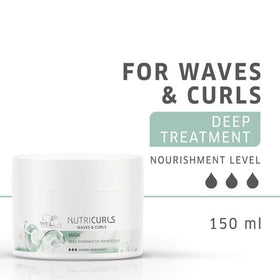 Nutricurls Mascarilla Capilar NUTRICURLS Mask 150ml Roberta Beauty Club Tienda Online Productos de Peluqueria