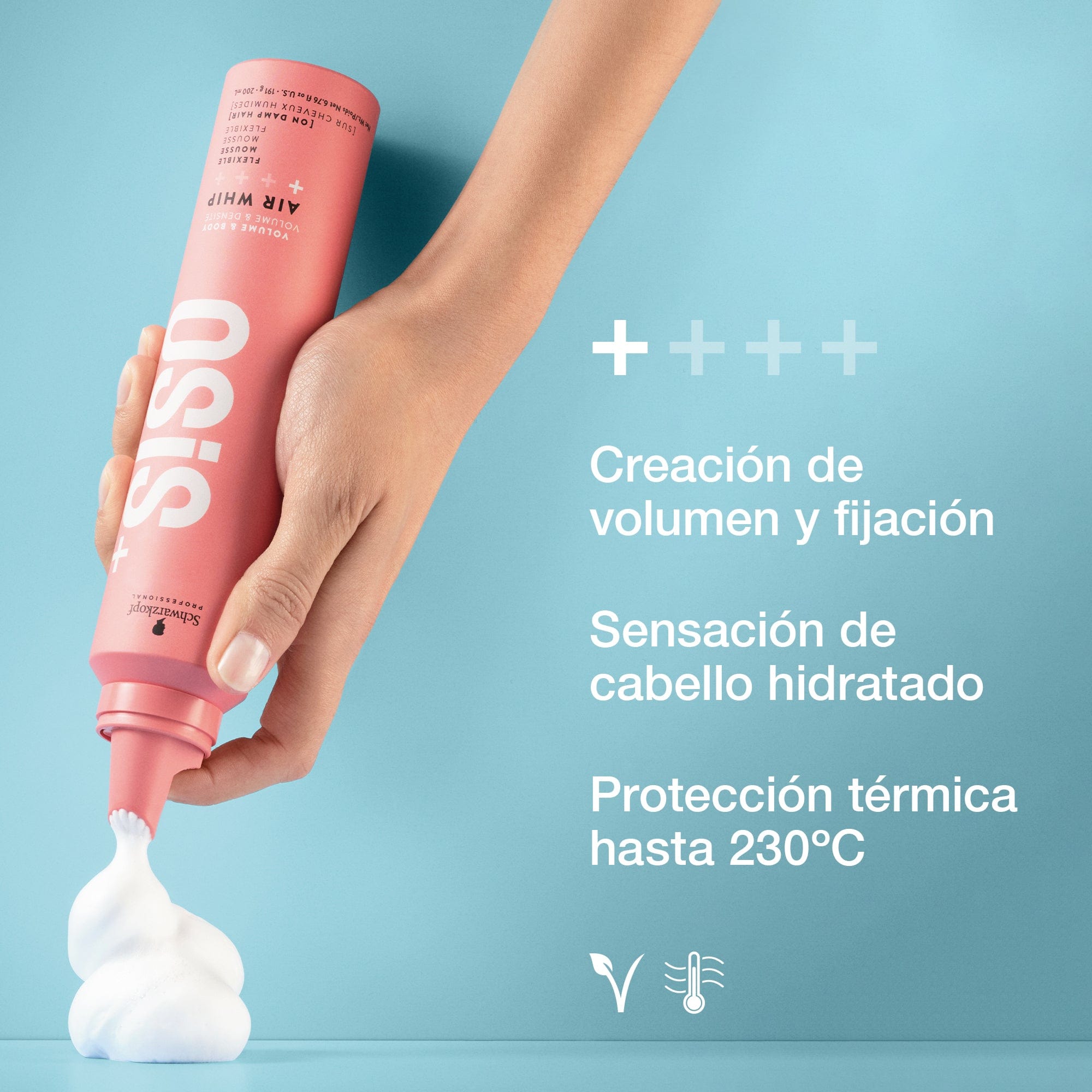 Osis Nuevo Hair Styling Products OSiS Air Whip 200ml Roberta Beauty Club Tienda Online Productos de Peluqueria