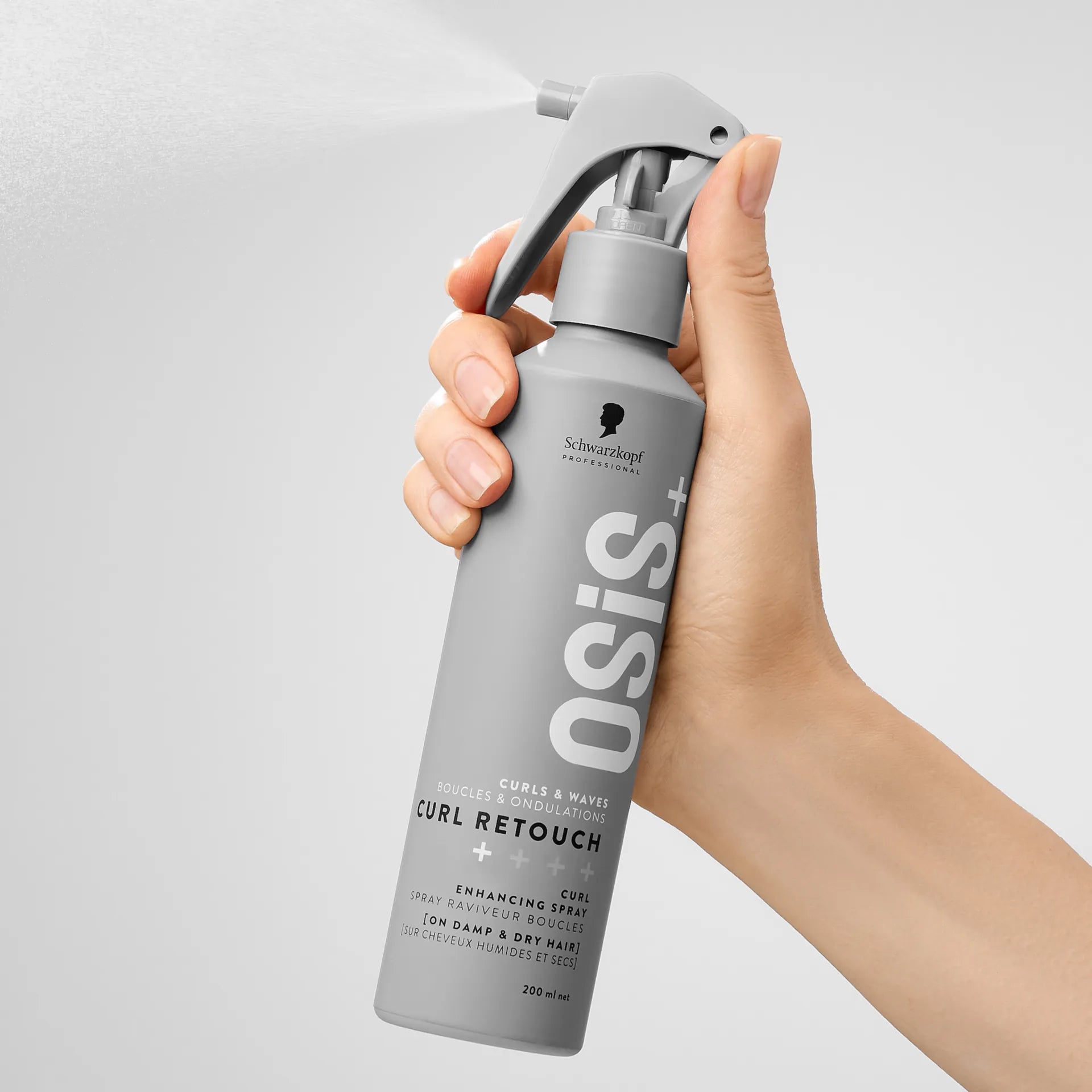 Osis Nuevo Hair Styling Products OSiS Curl Retouch Spray Potenciador de Rizos 200ml Roberta Beauty Club Tienda Online Productos de Peluqueria
