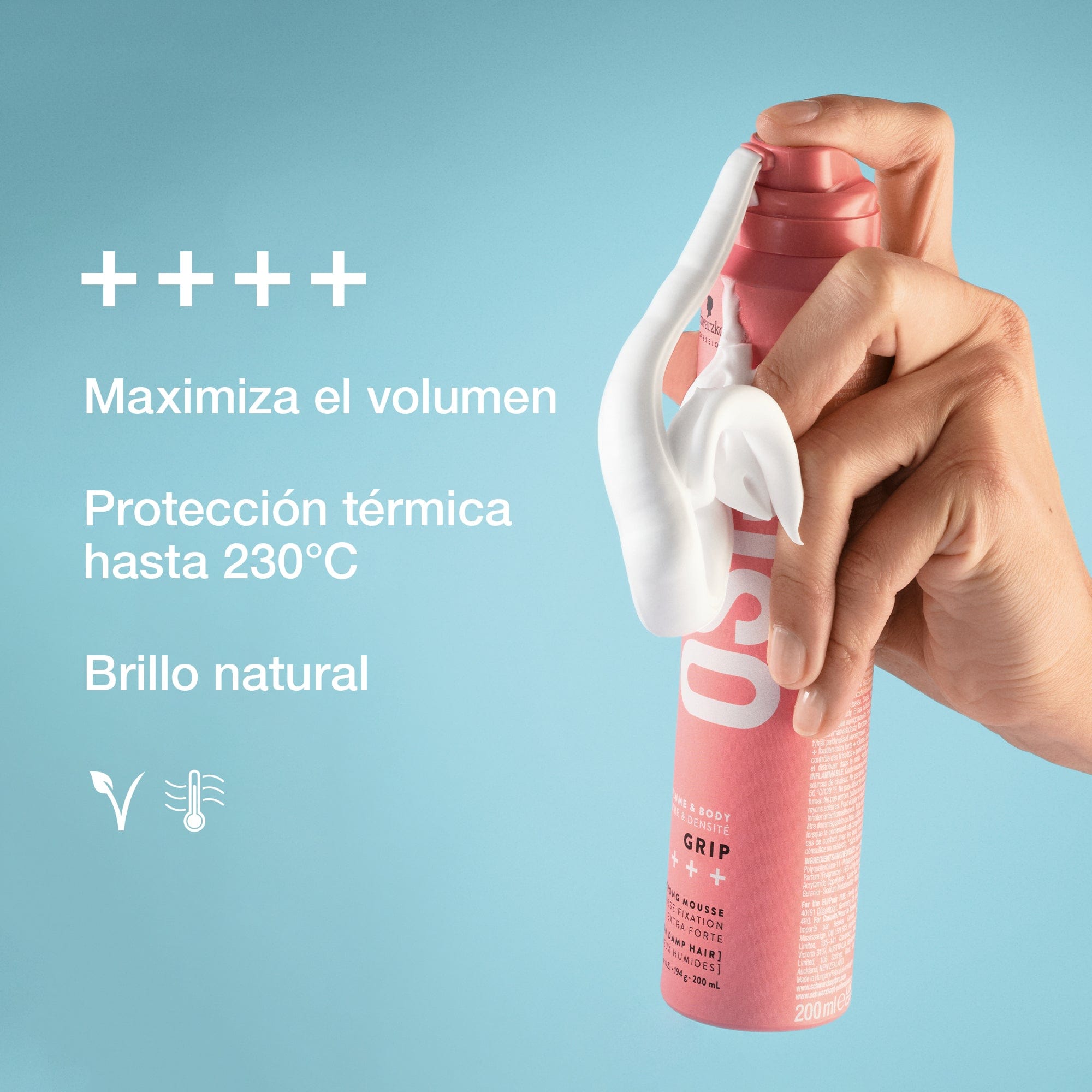 Osis Nuevo Hair Styling Products OSiS Grip 200ml Roberta Beauty Club Tienda Online Productos de Peluqueria