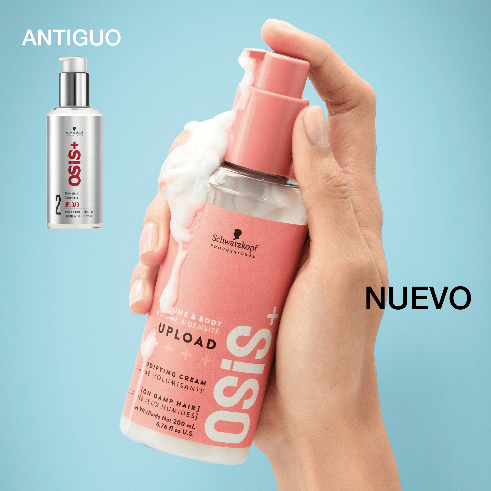 Osis Nuevo Hair Styling Products OSiS Upload 200ml Roberta Beauty Club Tienda Online Productos de Peluqueria