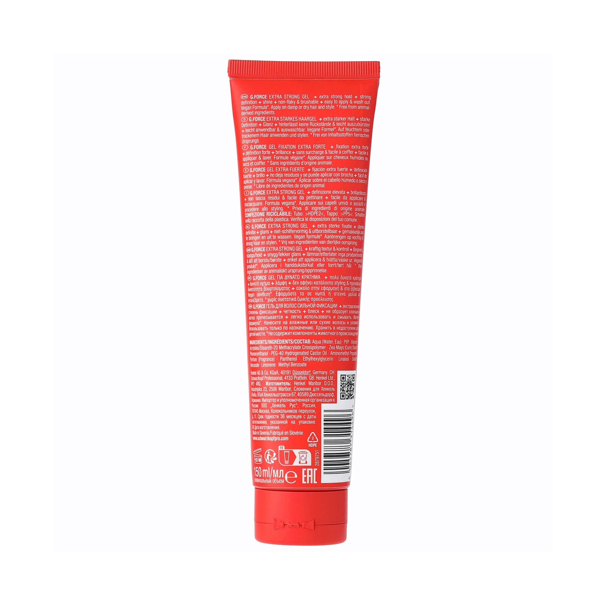 Osis Nuevo Styling OSiS G. Force Gomina Gel 150ml Roberta Beauty Club Tienda Online Productos de Peluqueria