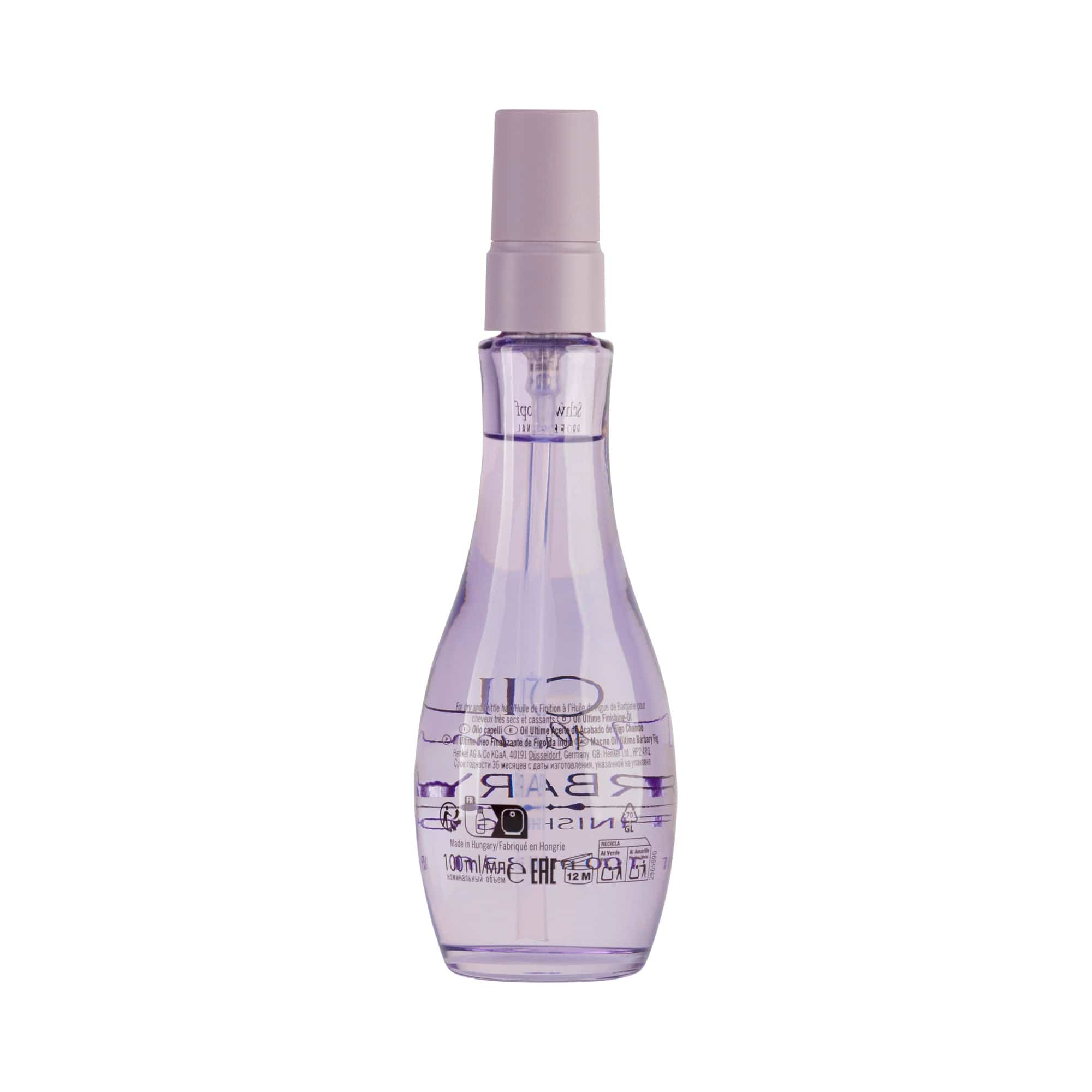 Schwarzkopf Aceite Capilar Oil Ultime Aceite Tratamiento de Acabado Barbary Fig 100ml Roberta Beauty Club Tienda Online Productos de Peluqueria