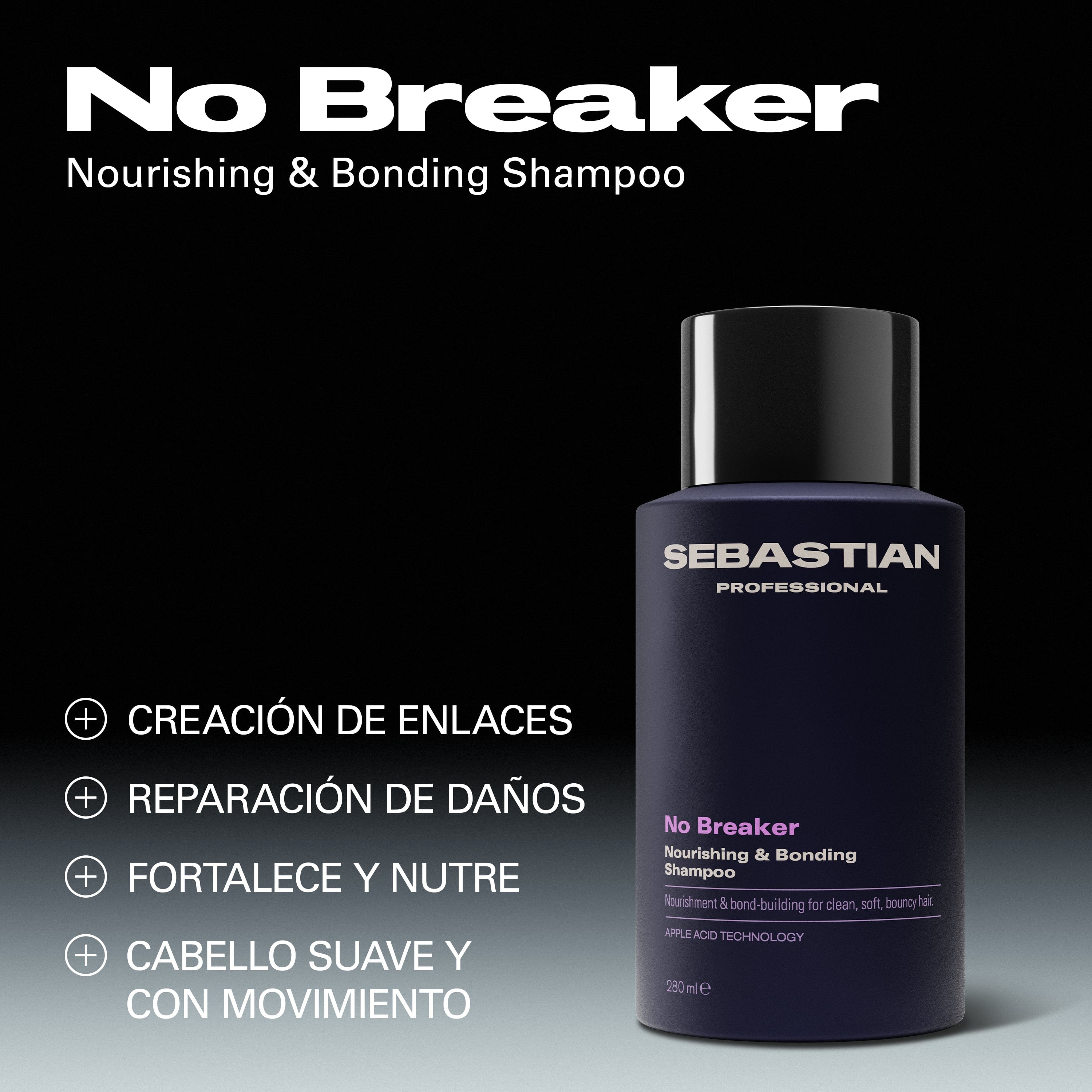 Sebastian Champú Sebastian Professional No.Breaker Champú 280ml Roberta Beauty Club Tienda Online Productos de Peluqueria