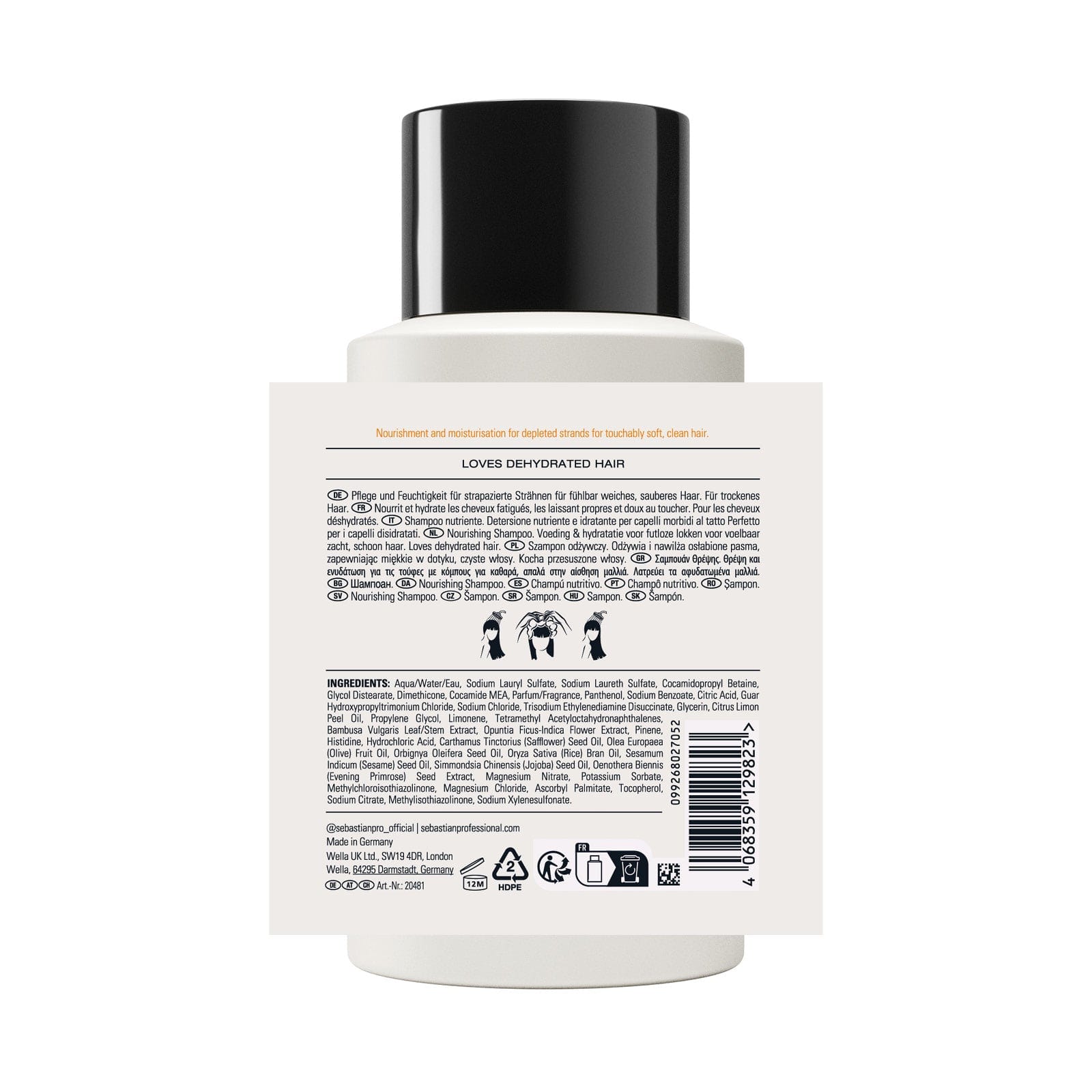 Sebastian Champú Sebastian Professional Potion 9 Champú 1000ml Roberta Beauty Club Tienda Online Productos de Peluqueria