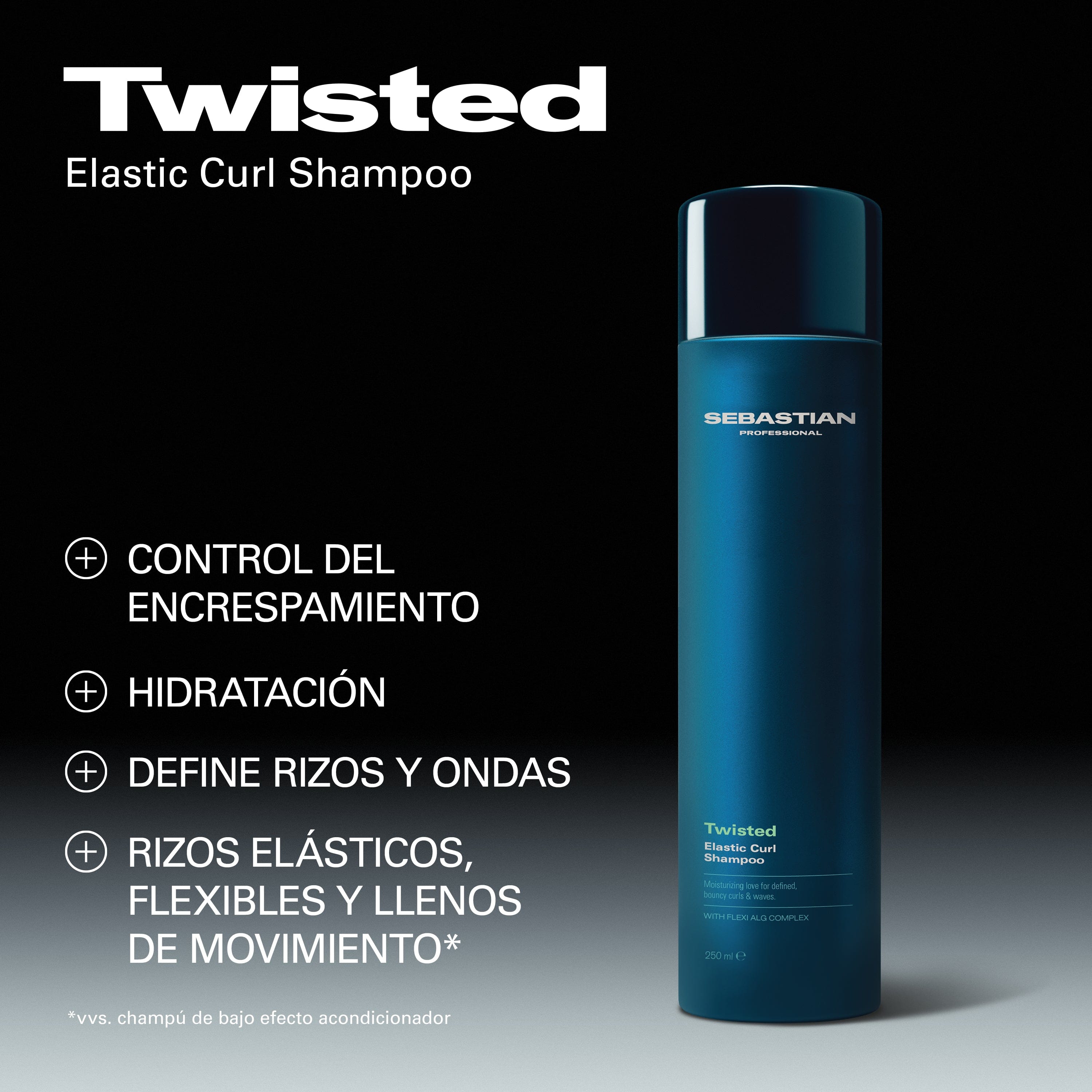 Sebastian Champú Sebastian Professional Twisted Champú 1000ml Roberta Beauty Club Tienda Online Productos de Peluqueria