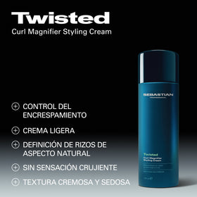 Sebastian Crema de peinado sin aclarado Sebastian Professional Twisted Crema 145ml Roberta Beauty Club Tienda Online Productos de Peluqueria