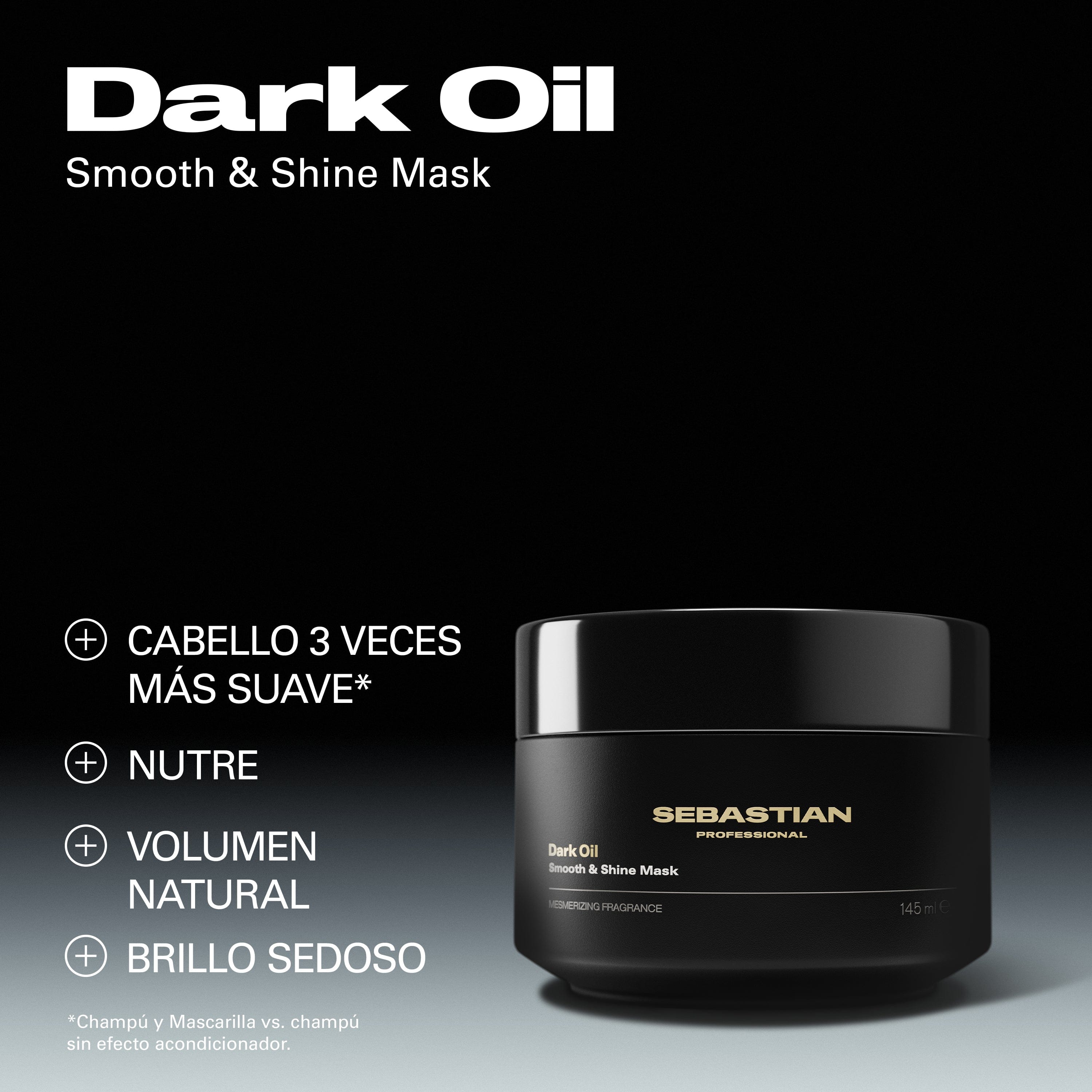 Sebastian Mascarilla Sebastian Professional Dark Oil Mascarilla 145ml Roberta Beauty Club Tienda Online Productos de Peluqueria
